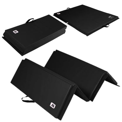 We Sell Mats - 4 ft x 6 ft x 2 - Personal Fitness & Exercise Mat for Home Workout - Lightweight and Folds for Carrying – All Purpose Gym Mat – Thick Mat for Yoga, Pilates, Stretches, Floor Exercises