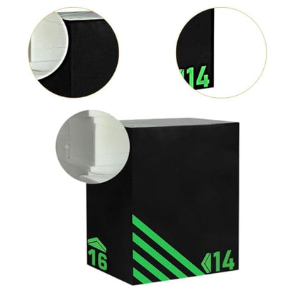 Metric Non Slip Multipurpose Portable Box for Skipping Workout Conditioning