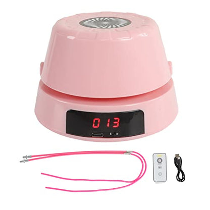 Electronic Fitness Jump Rope, Smart Rope Jump Machine with Remote Control, Automatic Intelligent Count Electric Skipping Machine for Family Friends - color: Pinks