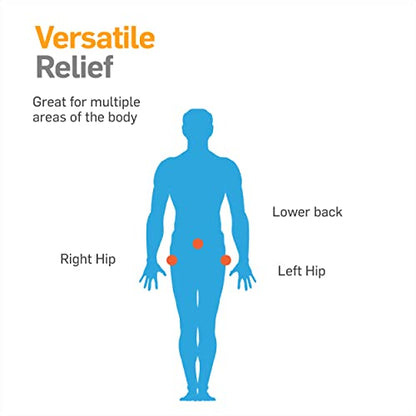 NatraCure Hot or Cold Hip and Lower Back Pain Relief Wrap for Lumbar Backache, Herniated Discs, Stiff Hips, Bursitis, Sciatica, & Arthritis - Hip Replacement Surgery Recovery Gifts - Large/X-Large - size: Large/X-Large (Pack of 1)