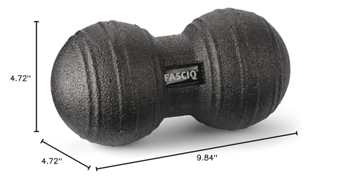 FASCIQ® Peanut Ball | Large – 25 cm | Myofascial Release Therapy | Back Massage | Light, Strong & eco-Friendly EPP