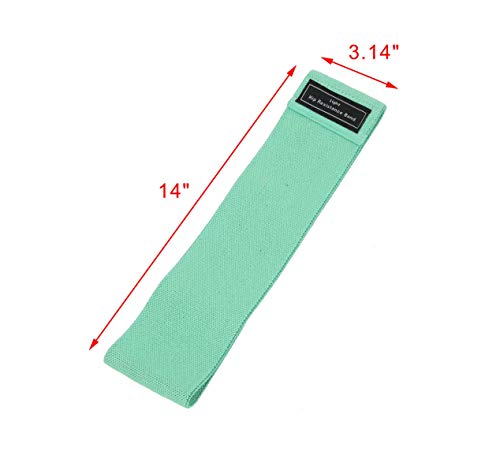 FixtureDisplays® Resistance Bands for Legs and Butt Exercise Bands - Non Slip Elastic Booty Bands, 3 Levels Workout Bands Women Sports Fitness Band for Squat Glute Hip Training 15202-NPF