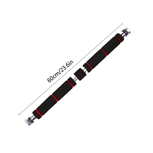 Door Chin Bar Screwless Pull Up Bar Assembled Adjustable Flexible Gym Bars for Gym Office Home Strength Training Equipment 60-100cm