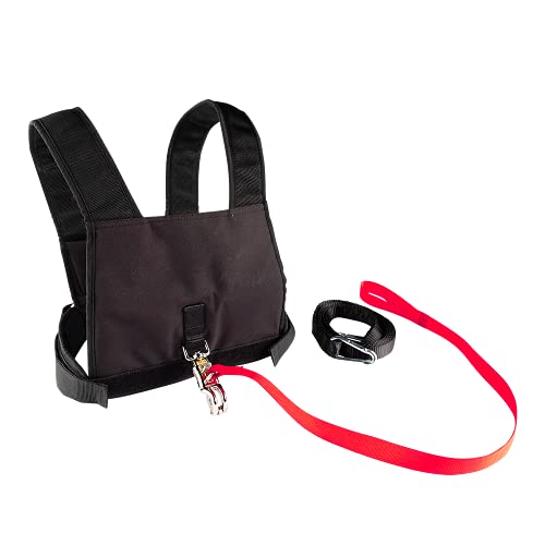 Weight SlBody-Solid Tools Sled Harness - Fully Adjustable Weight Sled Harness, One-Size-Fits-All with Quick-Release Strap Harness with Quick Release