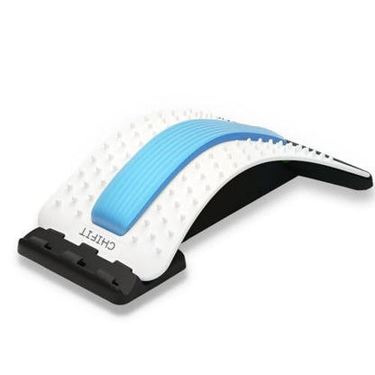 Multi-Level Back Stretching Device - Immediate Relief for Herniated Disc, Sciatica, Scoliosis,Lower and Upper Back Stretcher Support and Pain Relief