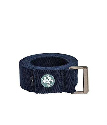Manduka Align Yoga Strap - color: Midnight Blue, size: 10 Feet