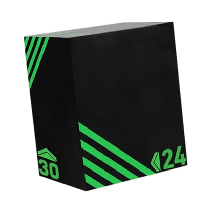 Plyometric Soft Surface with Non Slip Portable Agility Step up Box for Balance and - color: Style A