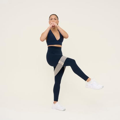 Pvolve Booty Bands Set – Moderate & Heavy Fabric Resistance Bands for Glutes, Hips & Legs