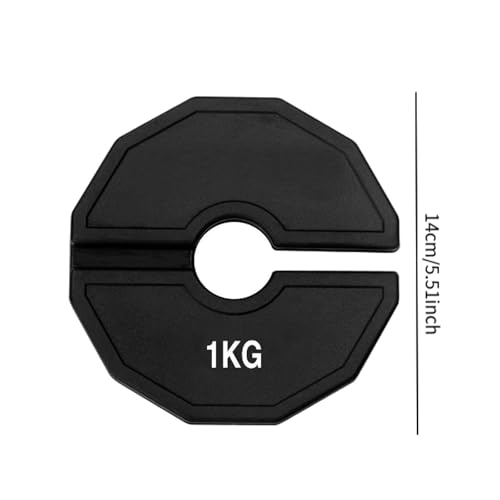 kowaku Fractional Weight Plate Dumbell Weight Easy to Attach Compact Gym Supplies Small Change Plate for Dumbbells Home Gym Workout - size: 1kg