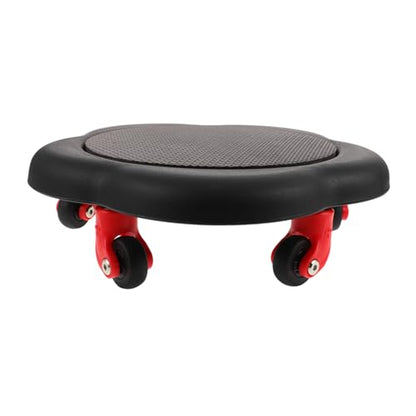 HEMOTON Five-Wheel Ab Roller Wheel for Abdominal Workouts Dual Sided Fitness Sliders with Non-Slip Grip Portable Core Strength Trainer for Home and Travel