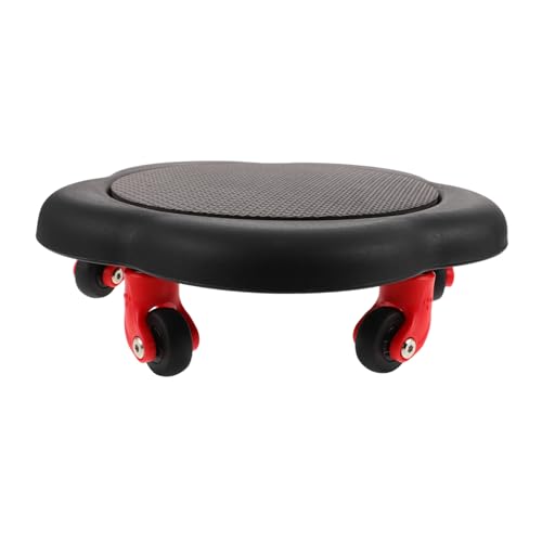 HEMOTON Five-Wheel Ab Roller Wheel for Abdominal Workouts Dual Sided Fitness Sliders with Non-Slip Grip Portable Core Strength Trainer for Home and Travel
