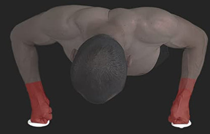Fist Push Up Workout for Thick Forearm Muscle & Stable Wrist. Pushup Training for Arm & Grip Strength, Hardens Knuckle, Build Punch & Strike Power for Combat Sport MMA & Boxing