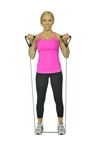 Exercise Bands & E-Book- Premium Resistance Bands in 7 Strength Options Lifetime Replacement Warranty
