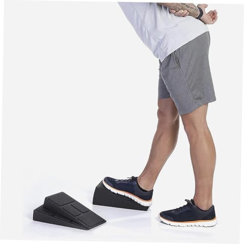 VALICLUD 3pcs Foot Mat Calf Stretcher Squat Wedge Indoor Fitness Board Sturdy Easy to Use