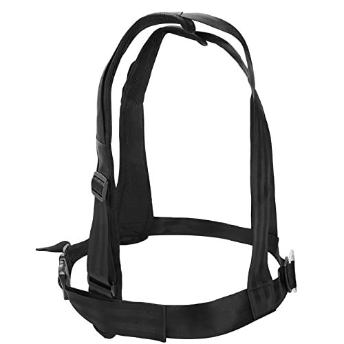 Multi Purpose Harness Resistance and Assistance Trainer Fitness Trainer Resistance Rop Kit Improving Speed Adjustable Padded Shoulder Strap Tire Sled Harness