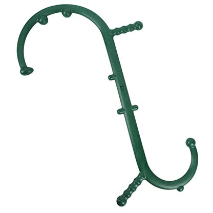 Massage Trigger Point Cane, Body Deep Tissue, Handheld Back, Neck, Shoulder, Leg and Feet Massager Rod, Muscle Release Tool Self Massage Hook Cane Gifts for Women & Men, Green - color: Green