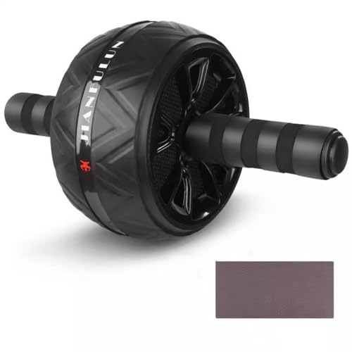 Ab Roller Wheel and Knee Mat, Abs Workout Equipment for Abdominal & Core Strength Training, Home Gym Fitness Exercise Wheels for Women Men, Abdominal Wheel