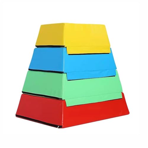 LICOME Jumping Box Foam Plyometric Box for Training - Stackable Soft Plyo Boxes for Home Gym,Kids Jumping Exercise Fitness Jumping Trainer - size: 90*60*90*30cm
