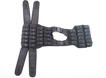 40 Pound Adjustable Weighted Vest with 38 Removable Weights - Weight for Men and Women Strength Training Vests Running, Calisthenics, at Home Workout, 19.5kg, Black, Variable