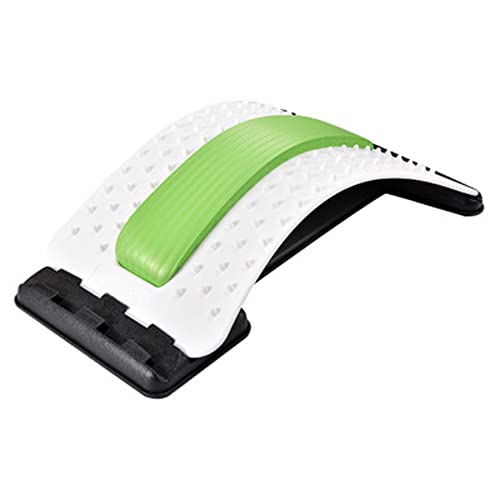 Plantar Fasciitis Relief Back Stretcher Posture Massager for Back Relaxation Pain Relief Back Massager Magic Stretcher Fitness Stretch Equipment(Green) - color: Green