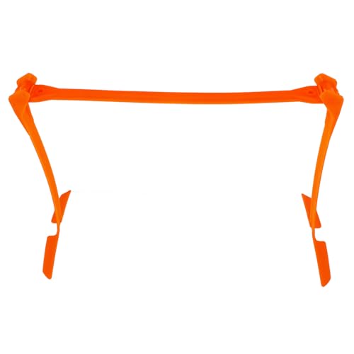 Milisten Adjustable Soccer Training Hurdles 3-Level Foldable Plastic Speed Agility Hurdles and Athletes Soccer Practice Equipment