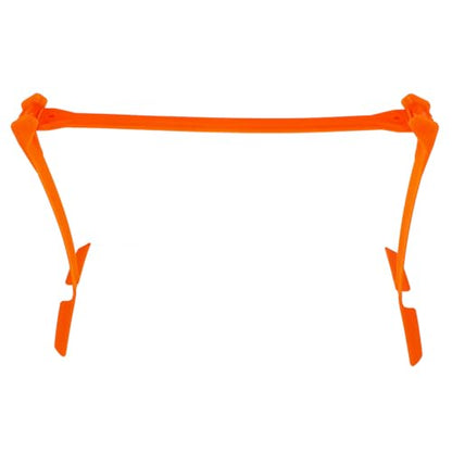 Milisten Adjustable Soccer Training Hurdles 3-Level Foldable Plastic Speed Agility Hurdles and Athletes Soccer Practice Equipment