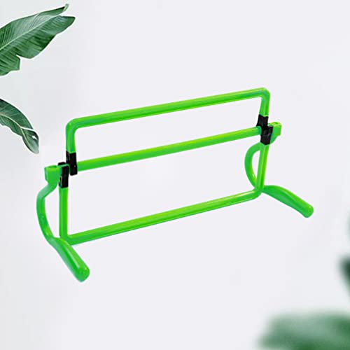 BESPORTBLE Removable Training Hurdles, Agility Ladder Speed Training Equipment, Soccer Training Agility Hurdles(Yellow) - color: Green