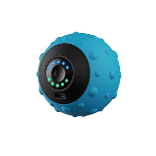 Rechargeable Vibrating Peanut Massage Ball – 5‑Gear Portable Foam Roller for Deep Tissue, Muscle Recovery, Yoga, Mobility & Full‑Body Relaxation,B - color: B