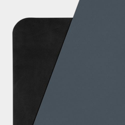 WeGym Yoga Mat, 4mm Cushioned Exercise Mat for Yoga, Pilates, Home Workouts - Anti Slip Polyurethane Suede Yoga Mat with Carrying Strap - color: PU_Slate, style: Polyurethane