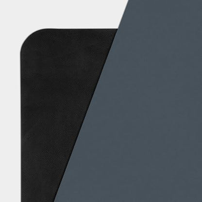 WeGym Yoga Mat, 4mm Cushioned Exercise Mat for Yoga, Pilates, Home Workouts - Anti Slip Polyurethane Suede Yoga Mat with Carrying Strap - color: PU_Slate, style: Polyurethane
