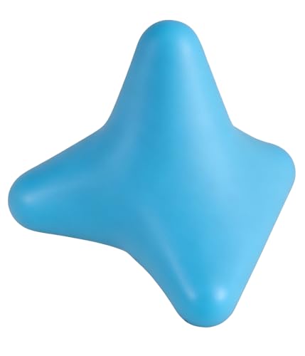 Manual Trigger Point Massage Tool Manual Massager Ball for Muscle Knot Deep Tissue Relief Myofascial Release Physical Therapy Hip Hand Back Small Massager Ball for Plantar Fasciitis Pain Relief Blue - color: Blue