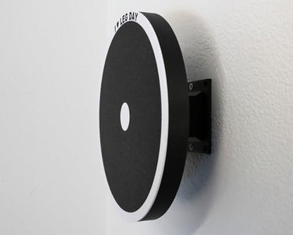 Wall Ball Target (Wall Mounted) for Hyrox or Hybrid Workout Training; Squat Medicine Ball Throws; mounts on the wall; for the Garage, Side of House or Hyrox Gym (Single). (White)
