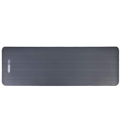 Thick High Density Yoga Mat Exercise Equipment Gym Floor Mat, Thick 72 x 24” Non-Slip Workout Fitness Home Pilates Mat for Women & Men