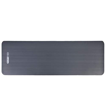 Thick High Density Yoga Mat Exercise Equipment Gym Floor Mat, Thick 72 x 24” Non-Slip Workout Fitness Home Pilates Mat for Women & Men