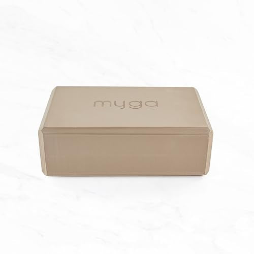 MYGA Yoga Block,Lightweight EVA Foam Yoga Brick,High Density Non-Slip Block for Yoga Poses, Pilates, Balance and Flexibility