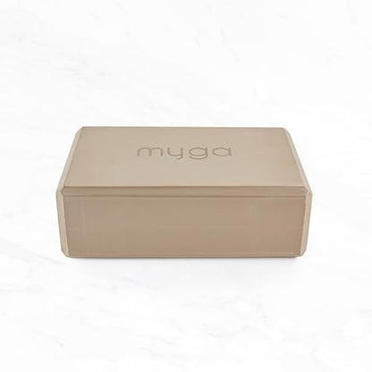 MYGA Yoga Block,Lightweight EVA Foam Yoga Brick,High Density Non-Slip Block for Yoga Poses, Pilates, Balance and Flexibility