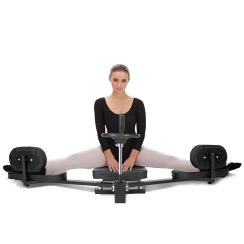 Leg Stretcher for Dancers, 3 Bar Leg Split Stretching Machine, 200° Split Machine for Flexibility Kids Adults, Flexibility Stretching Equipment for Ballet, Yoga, Gym (5.3ft 220.46lbs)