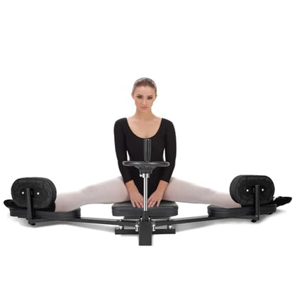 Leg Stretcher for Dancers, 3 Bar Leg Split Stretching Machine, 200° Split Machine for Flexibility Kids Adults, Flexibility Stretching Equipment for Ballet, Yoga, Gym (5.3ft 220.46lbs)