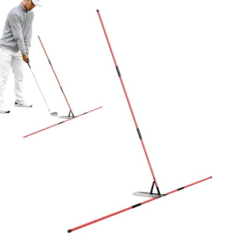 Compatible for Golf Alignment Rod Holder Practice Plate Swing Angle Posture Correction Trainer