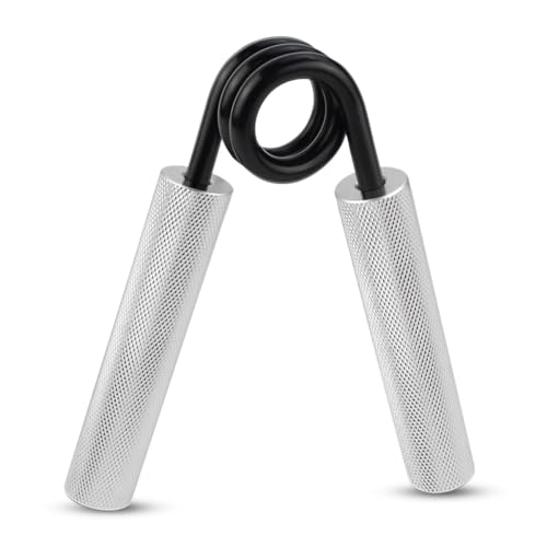 No Slip Heavy-Duty Metal Grip Strength Trainer Forearm Grip for Muscle Building Hand Rehabilitation Home Gym Exerciser Training Recovery Non-slip Hand Gripper Wrist Finger Hand Grip Strengthener
