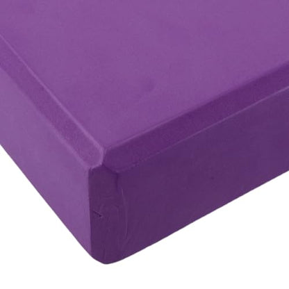 BESTonZON 2pcs Eva Non-slip Yoga Blocks High Density Foam Bricks for Stretching and Balance Training Lightweight Exercise Support for Pilates and Gymnastics