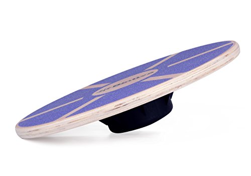 bintiva Wood Balance Board for Fitness Rehab Balance and Stability Training