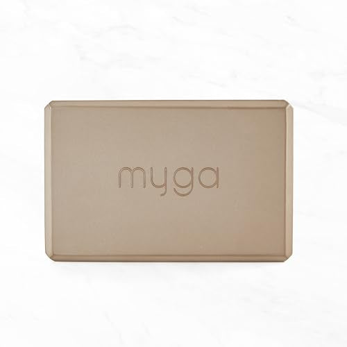 MYGA Yoga Block,Lightweight EVA Foam Yoga Brick,High Density Non-Slip Block for Yoga Poses, Pilates, Balance and Flexibility - color: Wood