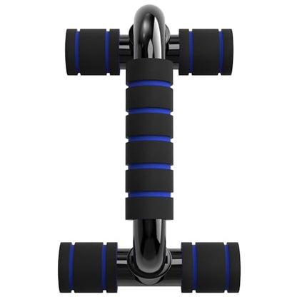 READAEER Push Up Bars Gym Exercise Equipment Fitness 1 Pair Pushup Handles with Cushioned Foam Grip and Non-Slip Sturdy Structure Push Up Bars for Men & Women