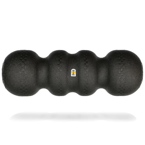 Rollga PRO - High Density Foam Roller for Exercise & Back Pain, 18 inches - color: Black