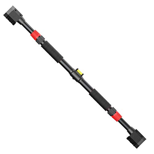 Pull-Up Bar The Horizontal Bar On The Wall On The Door, with Non-Slip Foam Without Screws to Install The Chin Bar, 73-100cm, 88-120cm (Size : 73-100cm) - size: 73-100cm