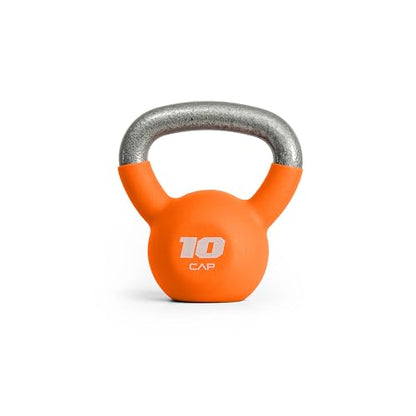 CAP Neoprene Coated Kettlebells - Multiple Sizes - size: 10.0 Pounds