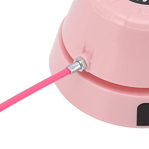ciciglow Jump Rope Machine with Remote, Jump Workout Entertaining Interaction Rope Skipping Machine for Family, Office, Gym, Party - color: Pink