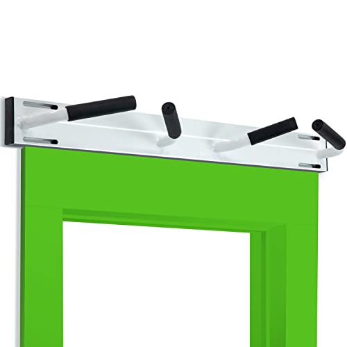 Ultimate Body Press Wall Mounted Doorway Pull Up Bar - style: Multi Grip Bar