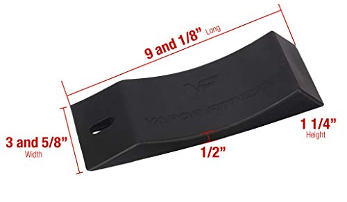 Widest Deadlift Wedge (2 Pack) - Barbell Deadlift Jack Alternative for Weightlifting - Accessories for Platforms, Blocks, and Pads